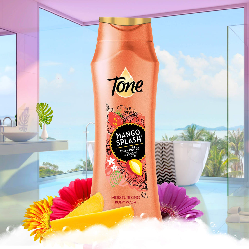 Body Wash, Mango Splash, 18 Ounce (Pack of 6)
