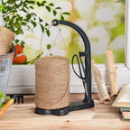 Cast Iron Twine Holder Set - Twine String & Rope Rack & Scissor