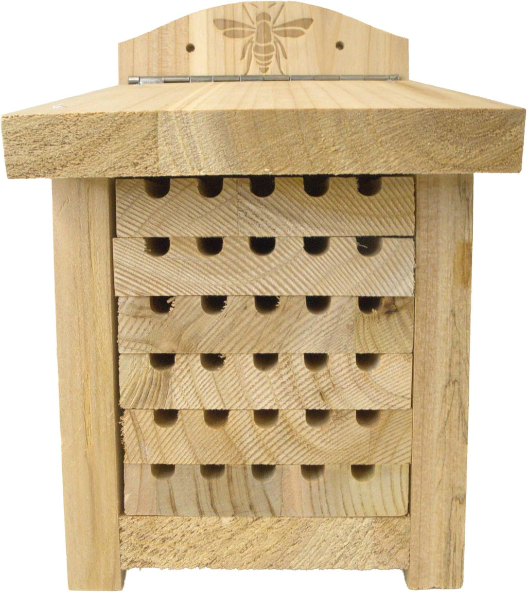 Products Woodlink Heavy Duty Cedar Mason Bee Houses, Small, Pack of 3