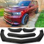 Universal Front Lip Spoiler Splitter Front Bumper Lip Adjustable