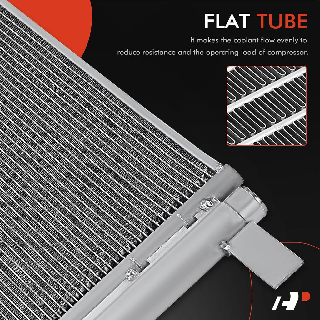 A-Premium Air Conditioning Condenser Compatible with Ram