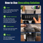 Coffee Machine Descaling Solution for Philips ,Remove Scale,Pure Coffee,1 L