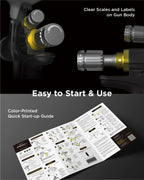 InoKraft D1 LVLP Air Spray Gun Basic Kit