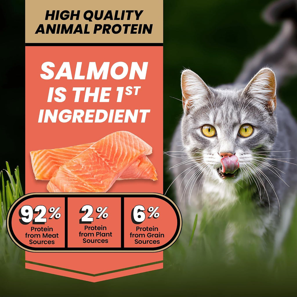 Hunter's Instinct High Protein Salmon Recipe for Adult Cats, 5lb
