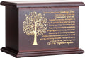 Cremation Urns for Ashes Wooden Urn Memorial Urn for Human Ashes Adult Male Female Large Burial Funeral Wood Urns