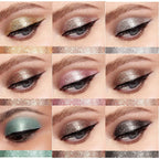 10 Colors Liquid Glitter Eyeshadow Set, Waterproof Long Lasting Shimmer