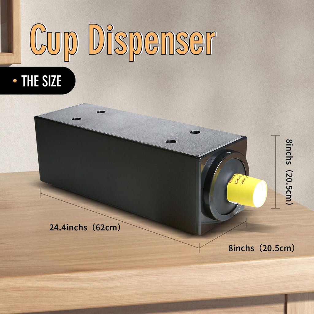 CMI Commercial Cup Holder,Beverage Dispenser,Cup Dispenser Countertop Cup Organizer,Coffee Cup Dispenser
