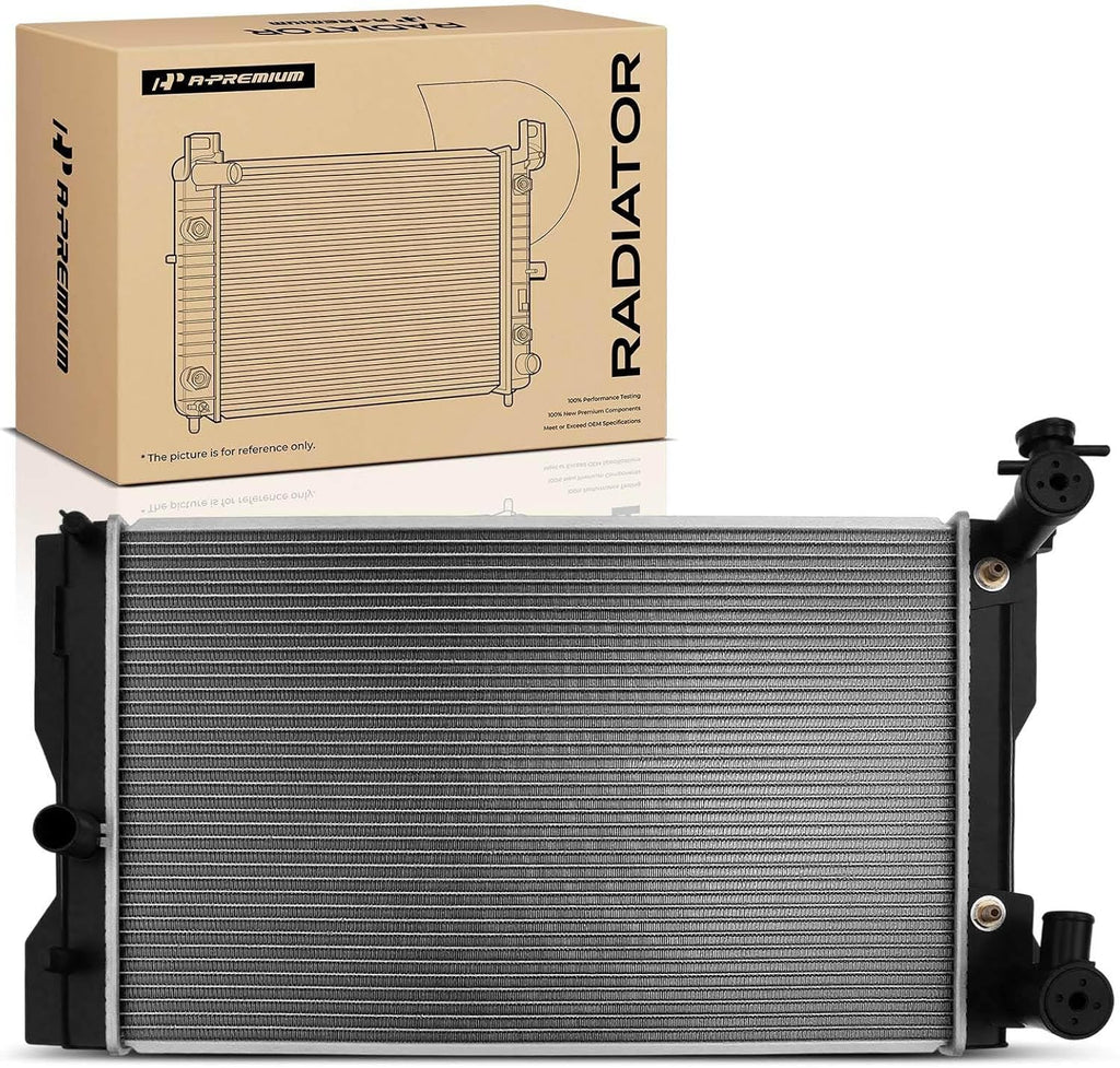 A-Premium Engine Coolant Radiator Assembly with Transmission Oil Cooler