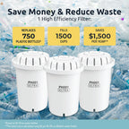 Invigorated Water PH001 Ultra White Alkaline Water Filter Replacement