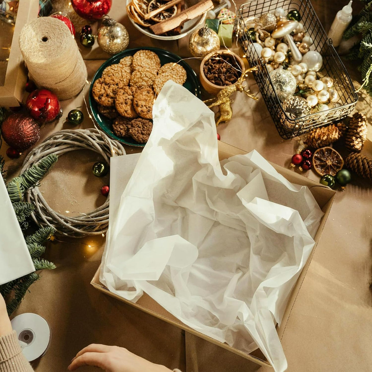 White Tissue Paper Bulk 600 Sheets 20x30