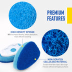 Dishwand Refills Sponge Replacement Heads 3Pcs for Scotch-Brite Dish Wand