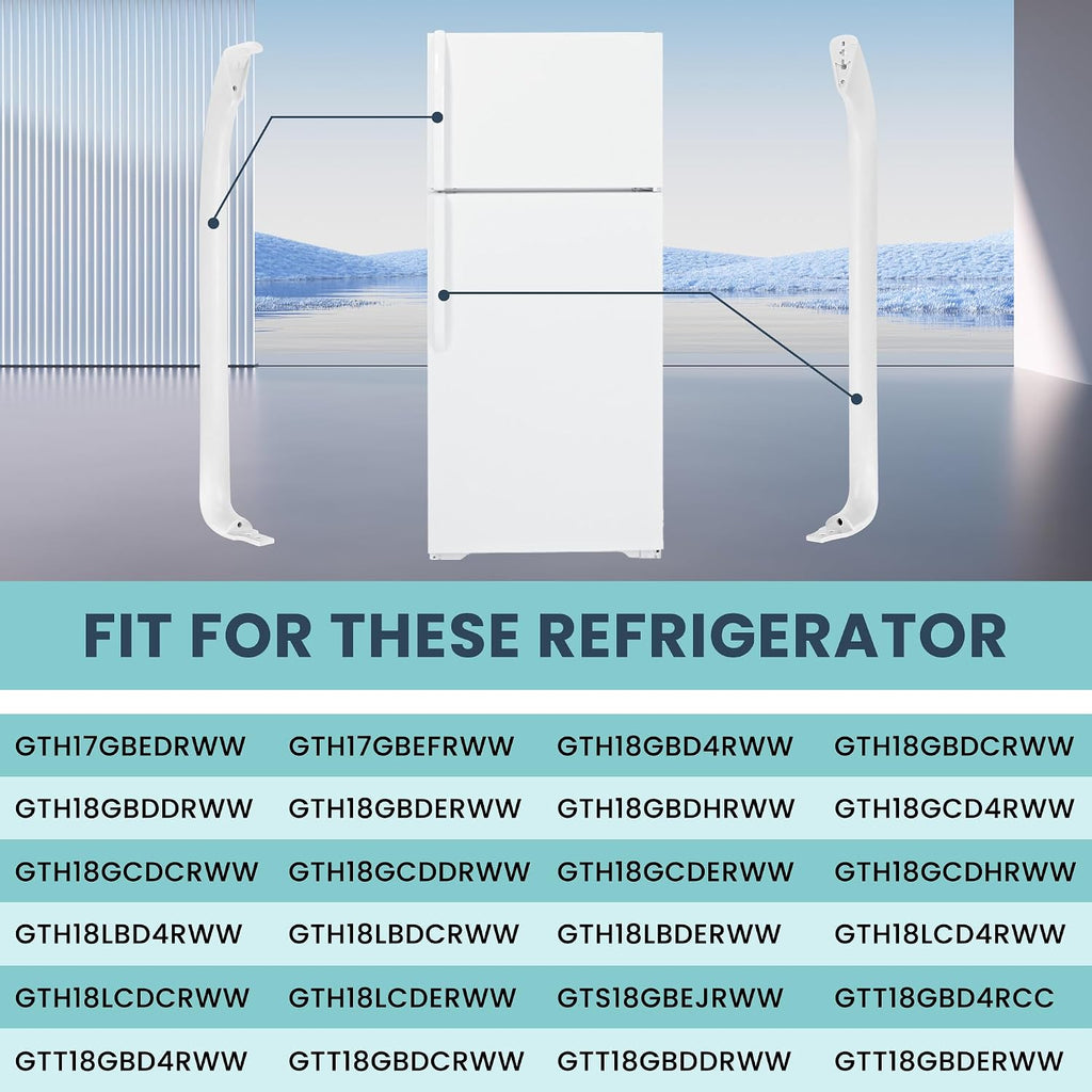 AMI PARTS WR12X22148 Refrigerator Door Handle Set