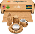 Honeycomb Packing Paper Roll 12" x 300', 1-Pack Recyclable Cushioning Wrap