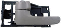 Dorman 81258 Interior Door Handle Compatible with Select Toyota Models, Gray; Textured
