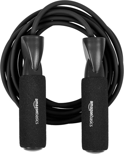 Jump Rope for Exercise, Cardio and Home Workout, Length Adjustable, 118 Inches