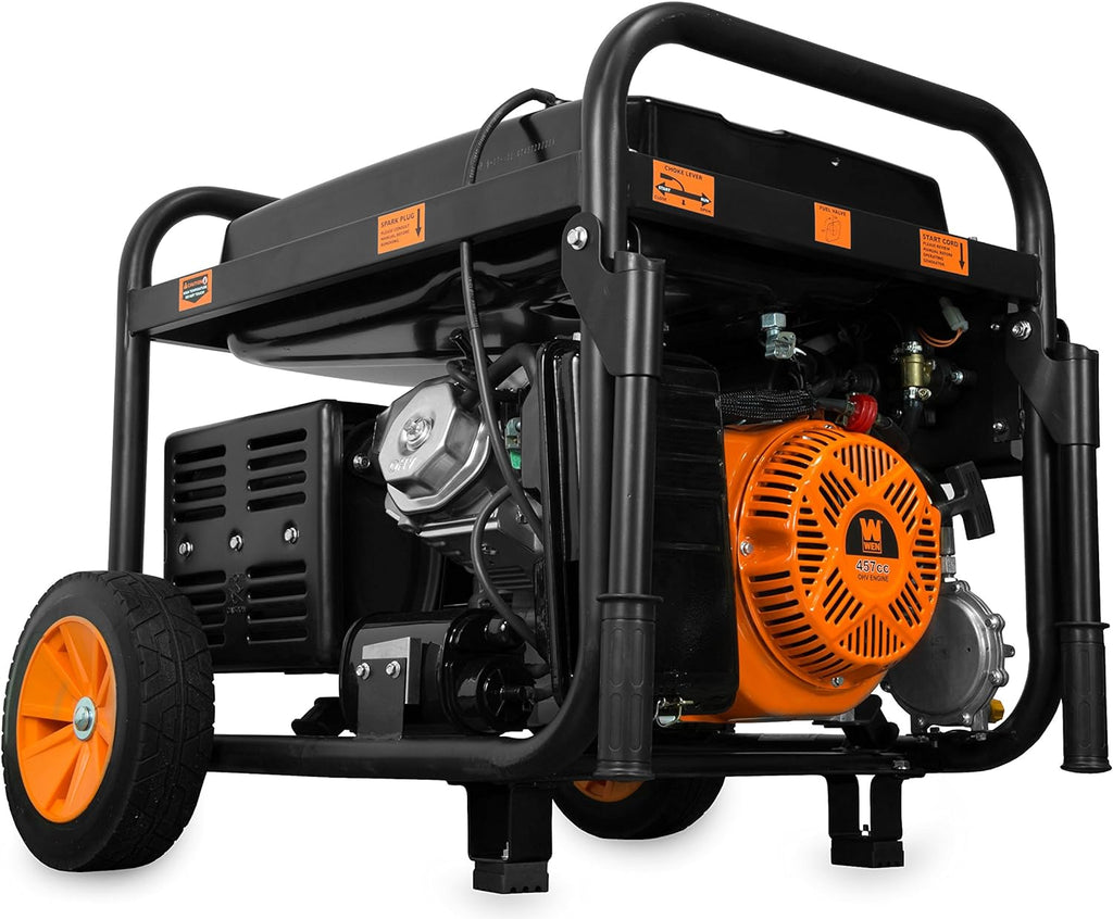 11,000-Watt 120V/240V Dual Fuel Portable Generator with Wheel Kit and Electric Start (DF1100T)