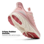 Women's Slip On Walking Shoes Sneakers,Pink,6.5