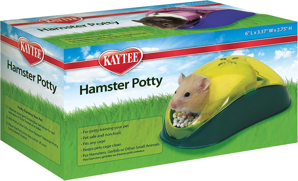 Hamster Potty Assorted 6 Inches x 3.5 Inches x 2.75 Inches