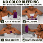 African Net Sponge, Exfoliating Body Scrubber for Back, 3 Pack