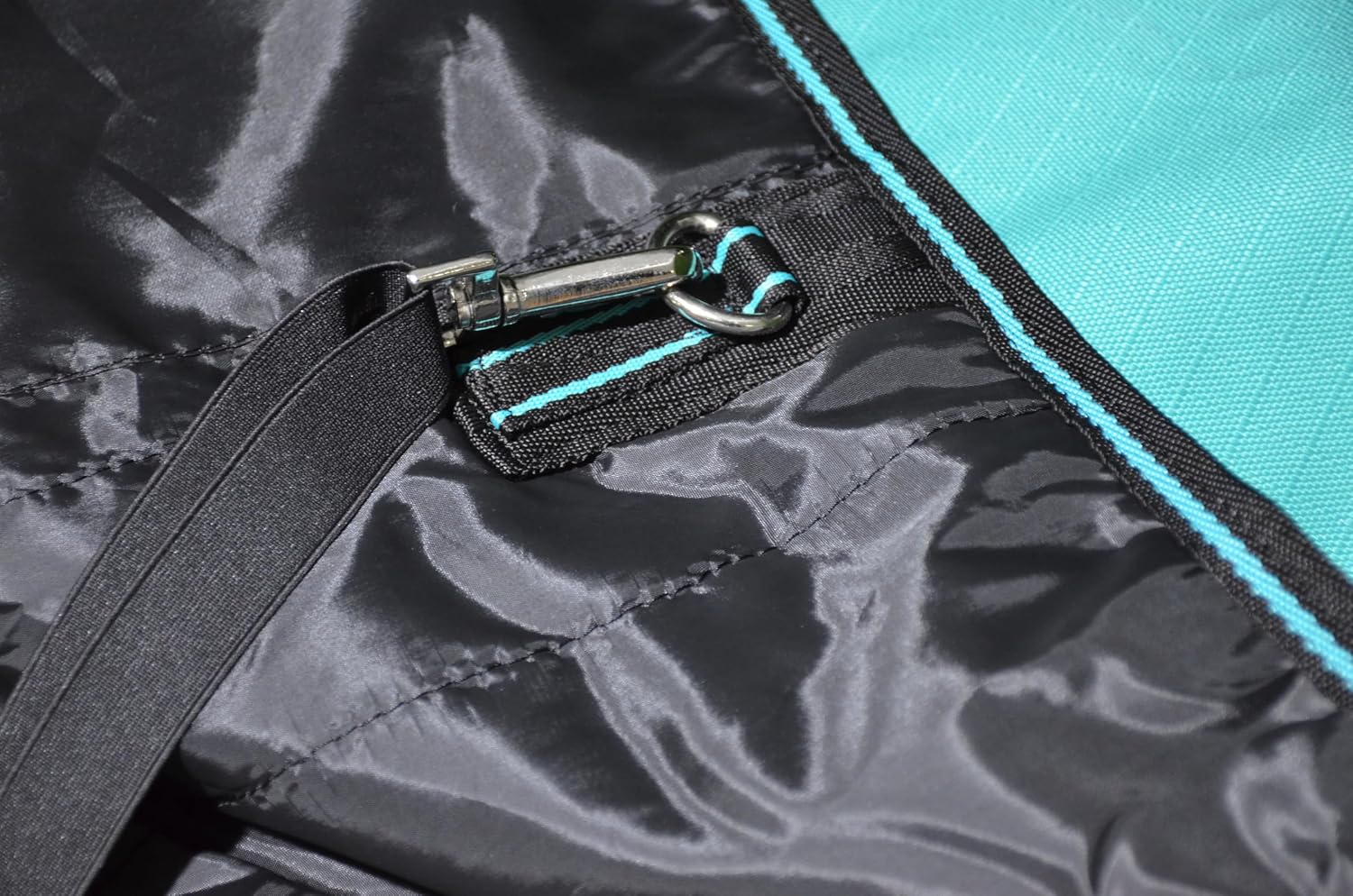 1200D Waterproof Light Weight Poly (100g Fill) Horse Winter Turnout Blanket with Standard Neck AT010002 (Turquoise, 78")