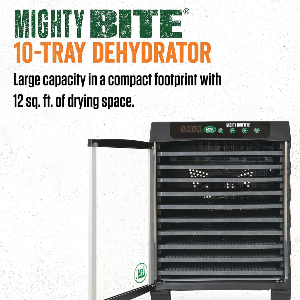 Products MightyBite 10-Tray Dehydrator, Food Dehydrator