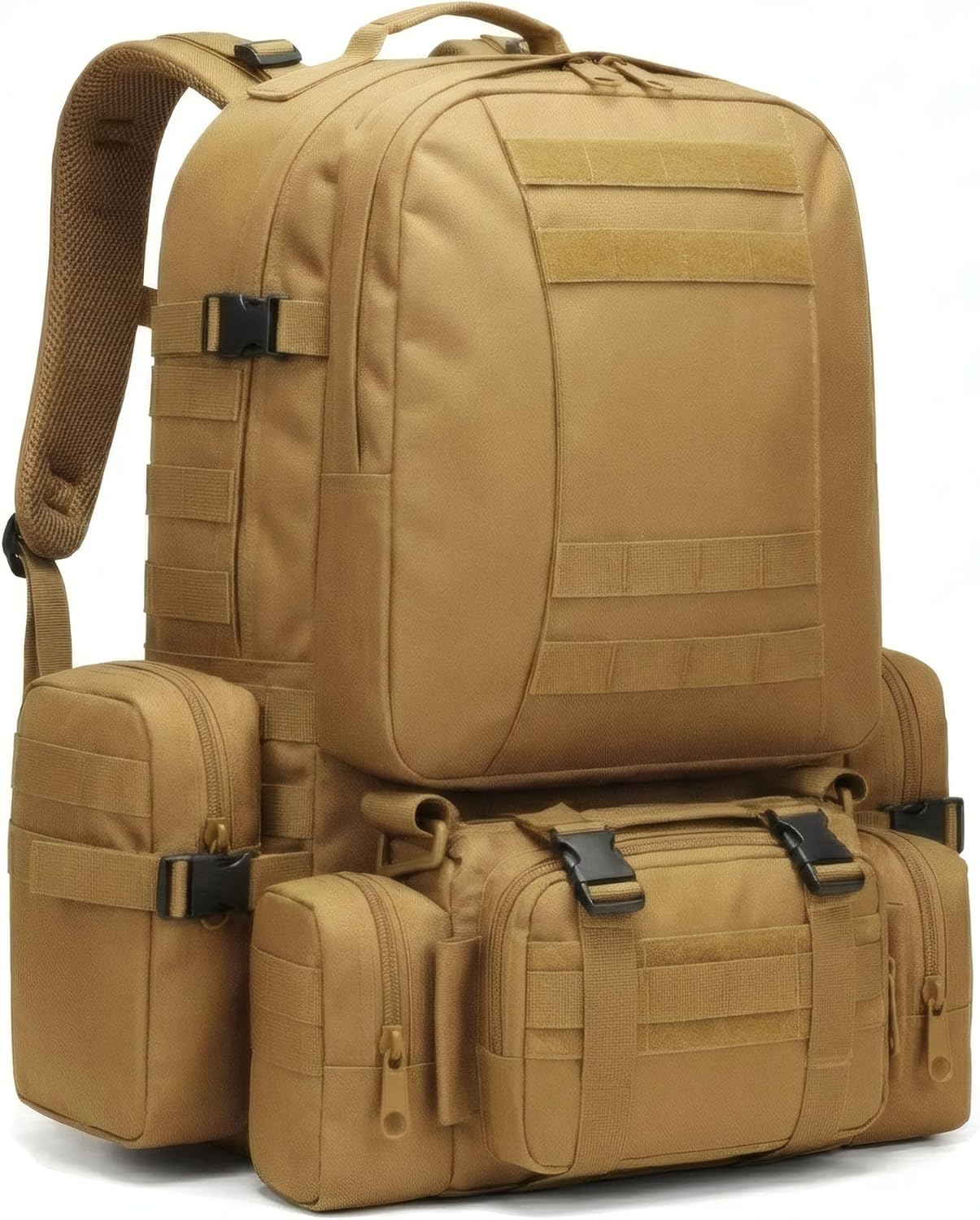 Military Tactical Backpack for Men 60L Waterproof Bug Out Bag Survival Rucksack Go Bag Emergency Molle System Army 3