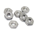 Fullerkreg 10-24 Machine Screw Hex Nuts, Stainless Steel 18-8