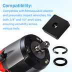 (12+12 Sets) 1/2"&3/8" Impact Retaining Ring Clip Friction Ring with O-Ring