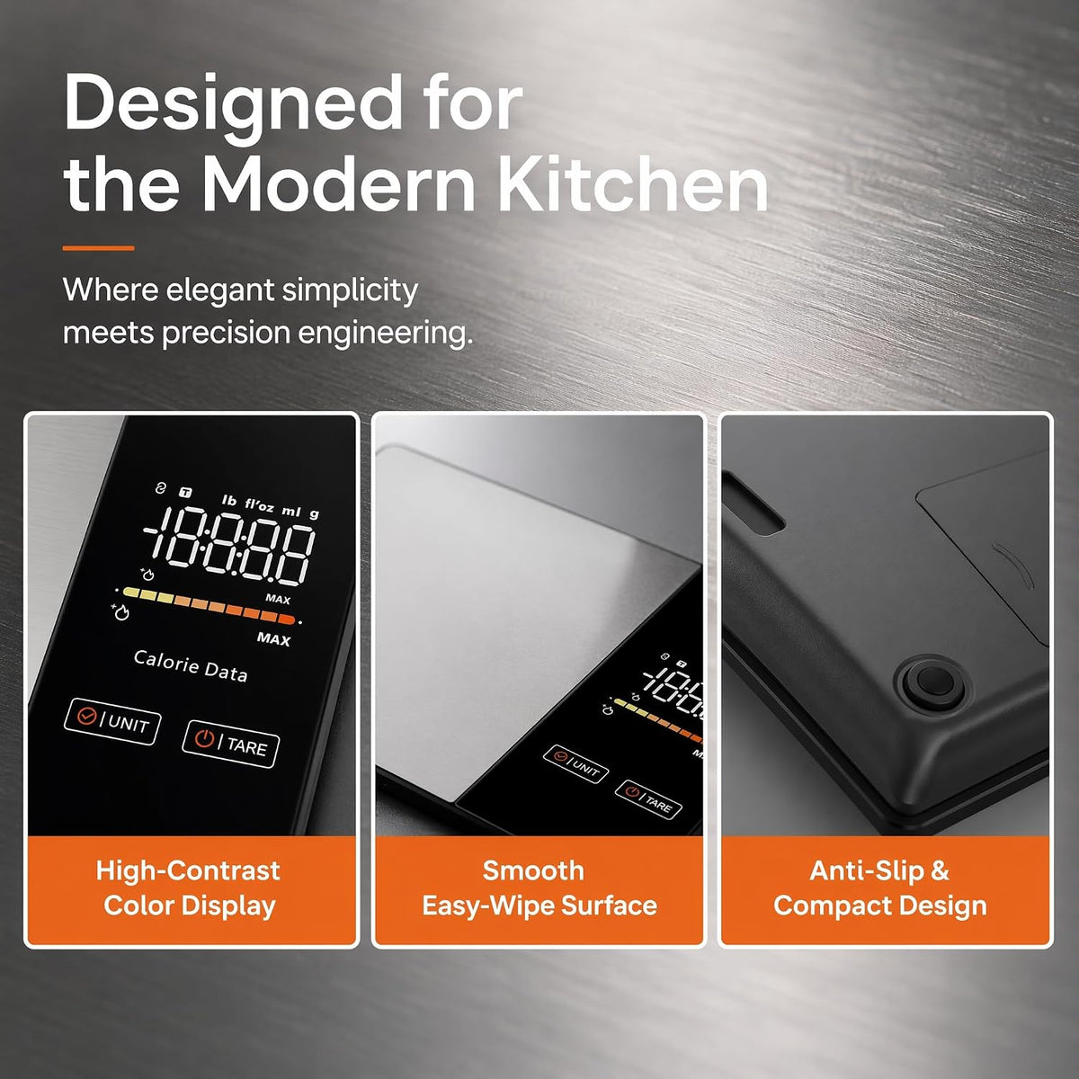 Smart Nutrition Food Scale, Bluetooth Calorie Macro Tracker