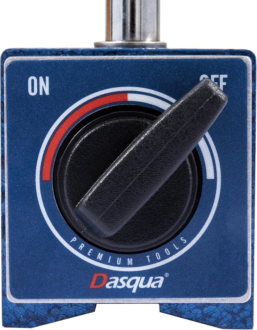 Dasqua Magnetic Stand Base for Dial Indicator, Clam Dia 6mm/8mm, Strong Pull Force 176lb/80kg