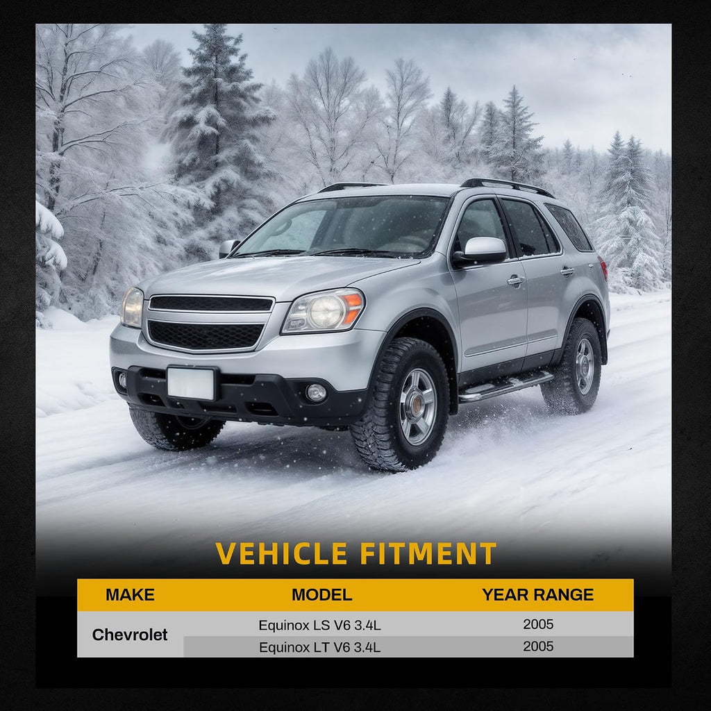 DWVO Complete Radiator Compatible with 2005 Chevrolet Equinox