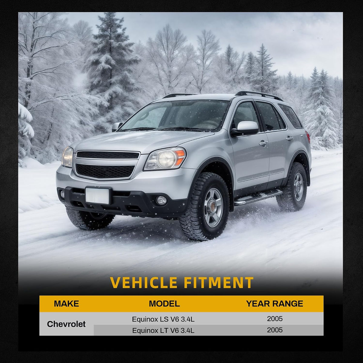 DWVO Complete Radiator Compatible with 2005 Chevrolet Equinox