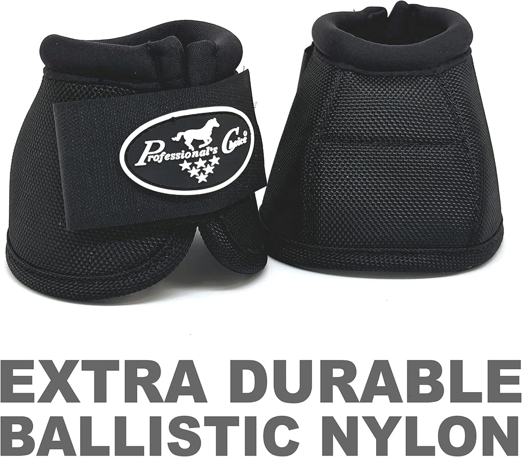 Professionals Choice Equine Ballistic Hoof Overreach Bell Boot, Pair