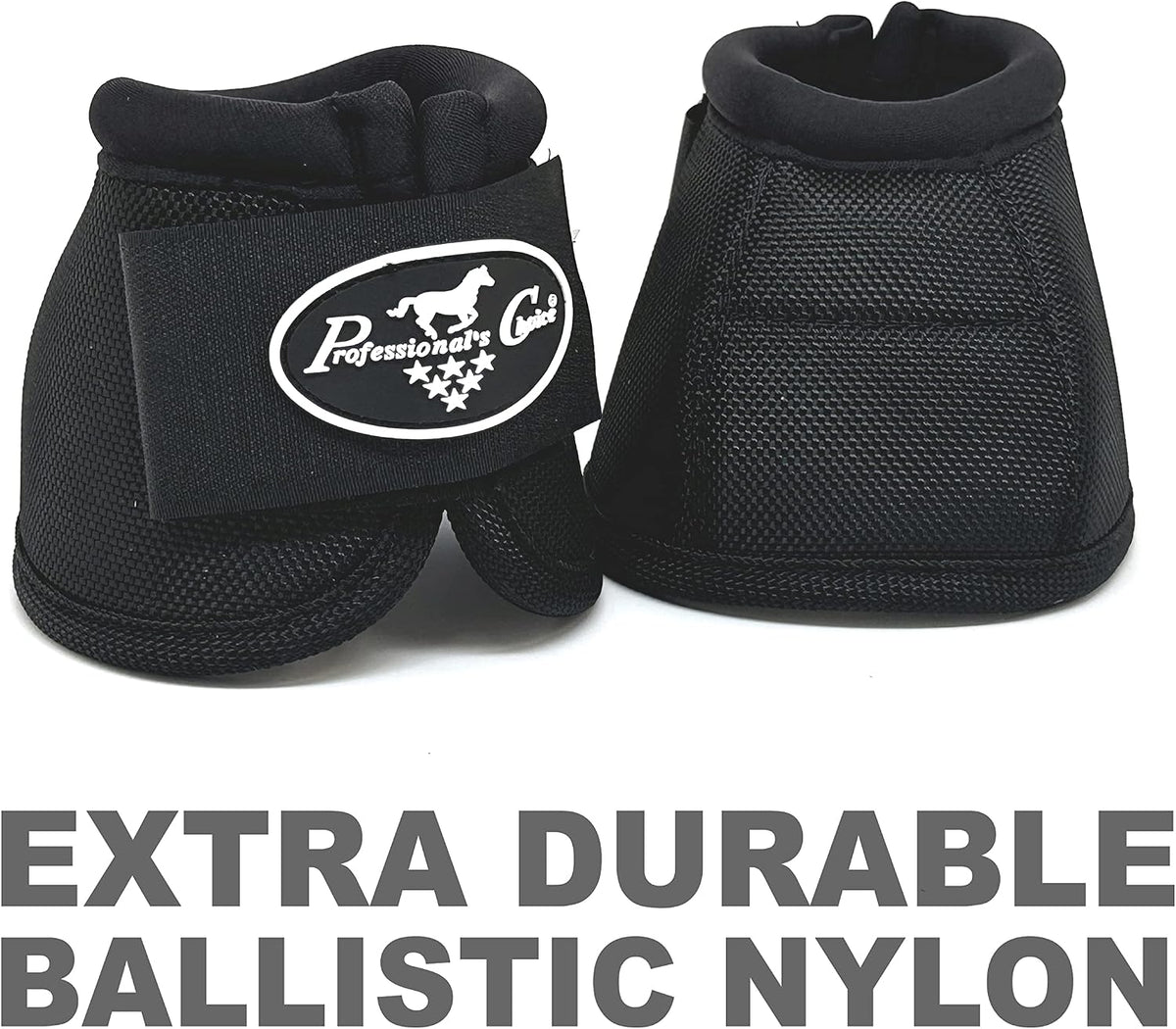Professionals Choice Equine Ballistic Hoof Overreach Bell Boot, Pair