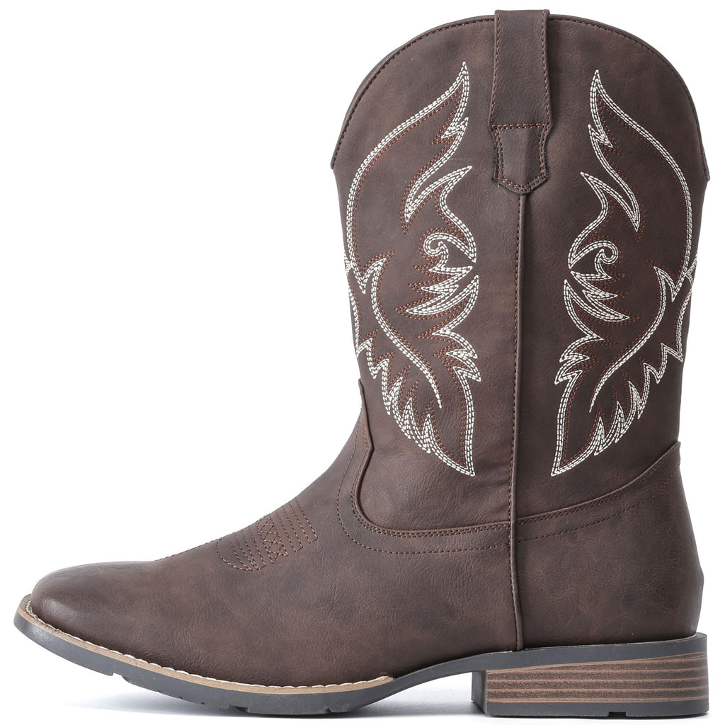 Cowboy Boots For Men Square Toe Western Boot