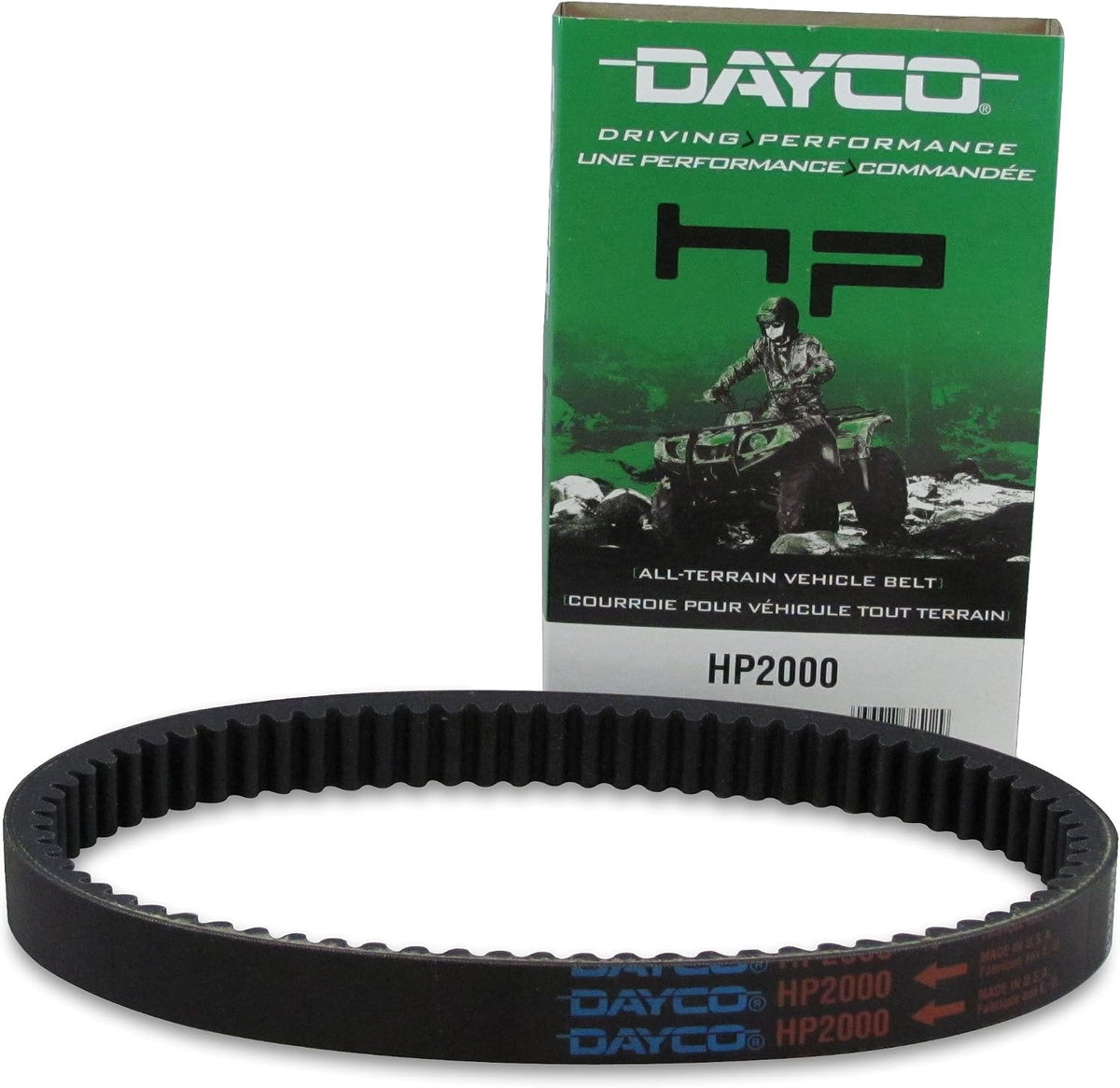 Dayco HP2000 Outdoor Activity Belt,Black