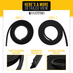 Dishwasher Gasket for KitchenAid KUDS35FXBL3