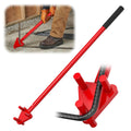 Manual Rebar Bender for 5/8” Rebar Bars, Heavy Duty Hand Operated Bending Machine Style Tool for Flat Bar & Rod