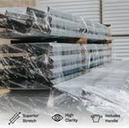 Mini Stretch Wrap, 5 Inch x 600 Feet, 12 Rolls