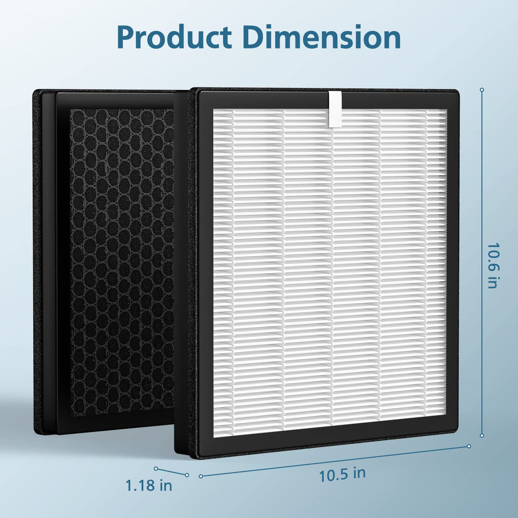 G3 Filter for AMEIFU G3 Sferf-30(FXAP2W), VEWIOR A3 Air Purifier, 2 Pack