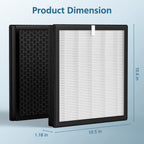 G3 Filter for AMEIFU G3 Sferf-30(FXAP2W), VEWIOR A3 Air Purifier, 2 Pack