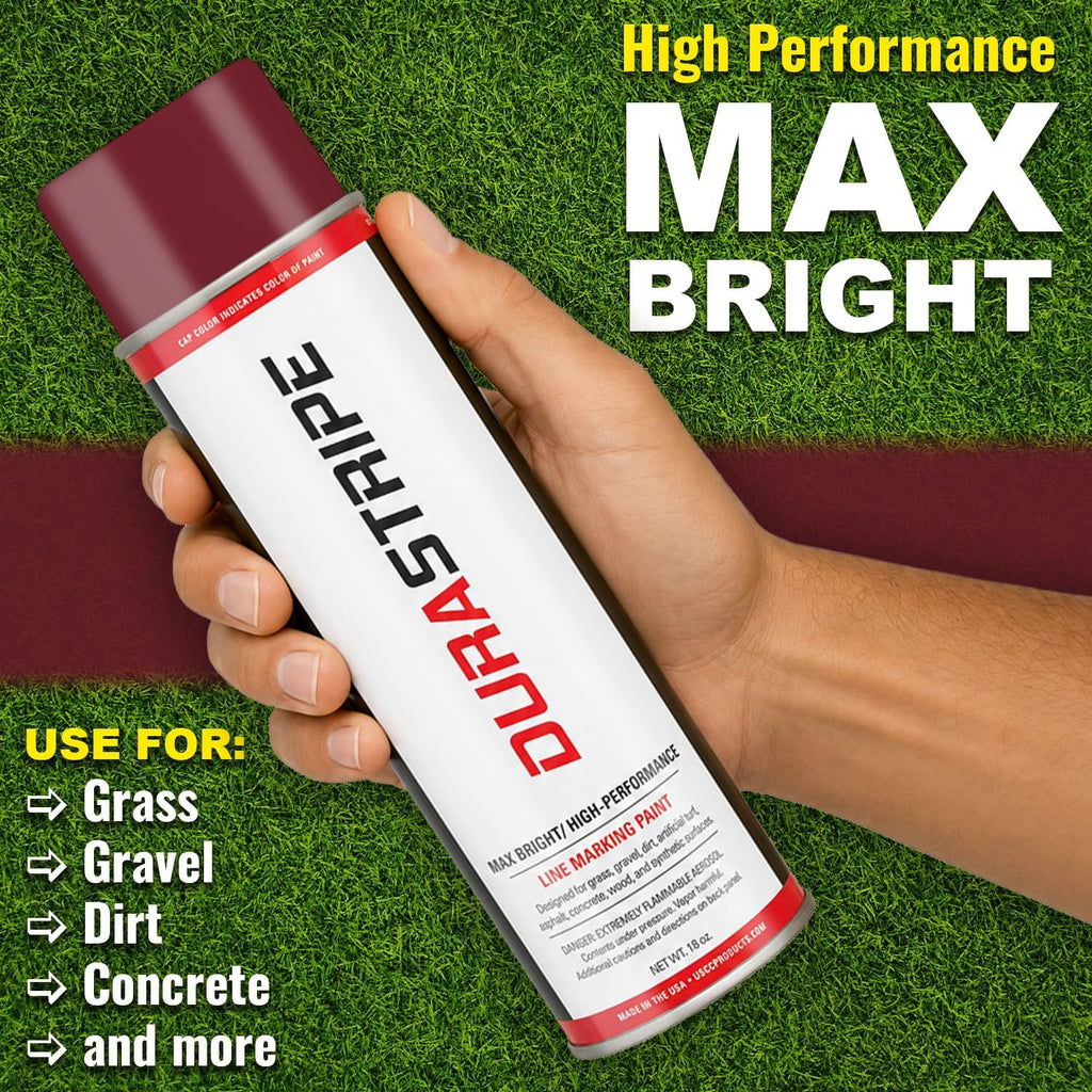 Athletic Field Marking Paint (Cardinal Red)
