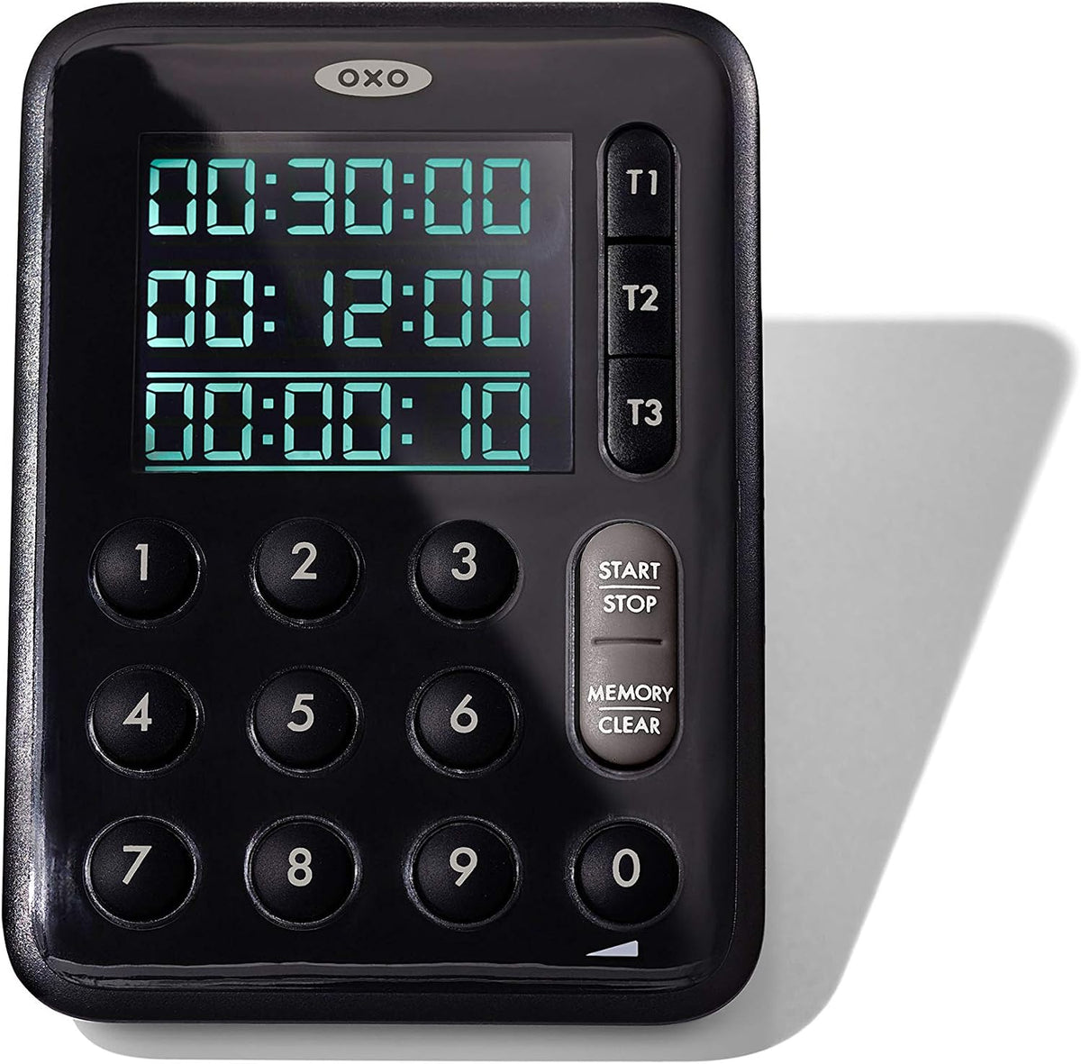 Good Grips Digital Triple Kitchen Timer, Three 100-Hour Counters