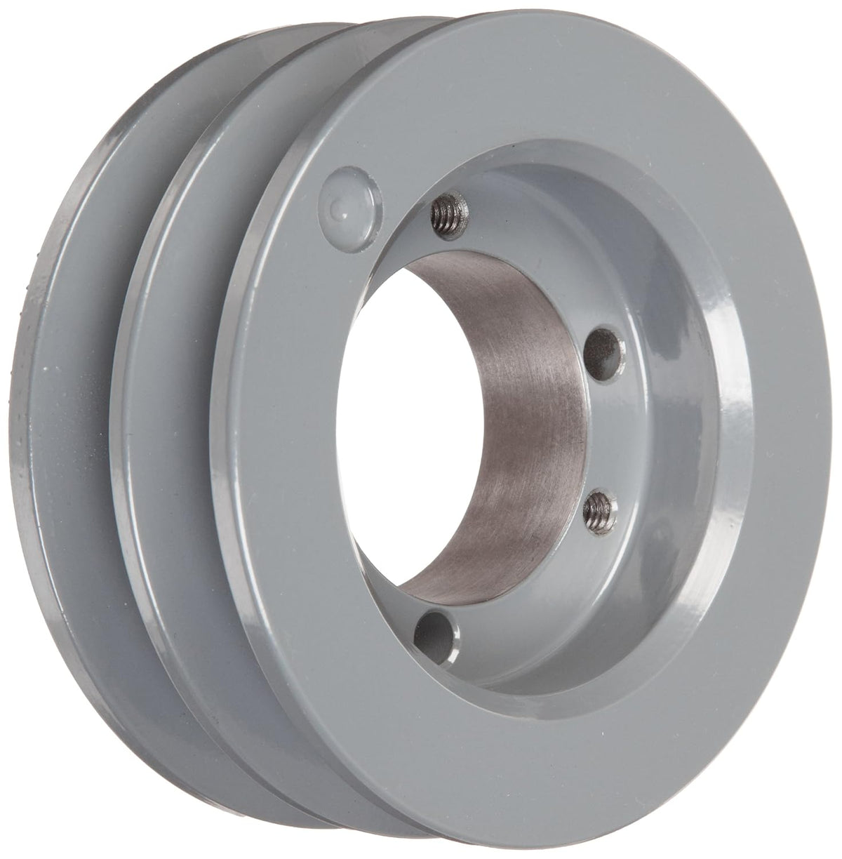 TB Woods 342B Classical V-Belt Sheave, B Belt Section, 2 Grooves, SH Bushing required, Ductile Iron, 3.75" OD