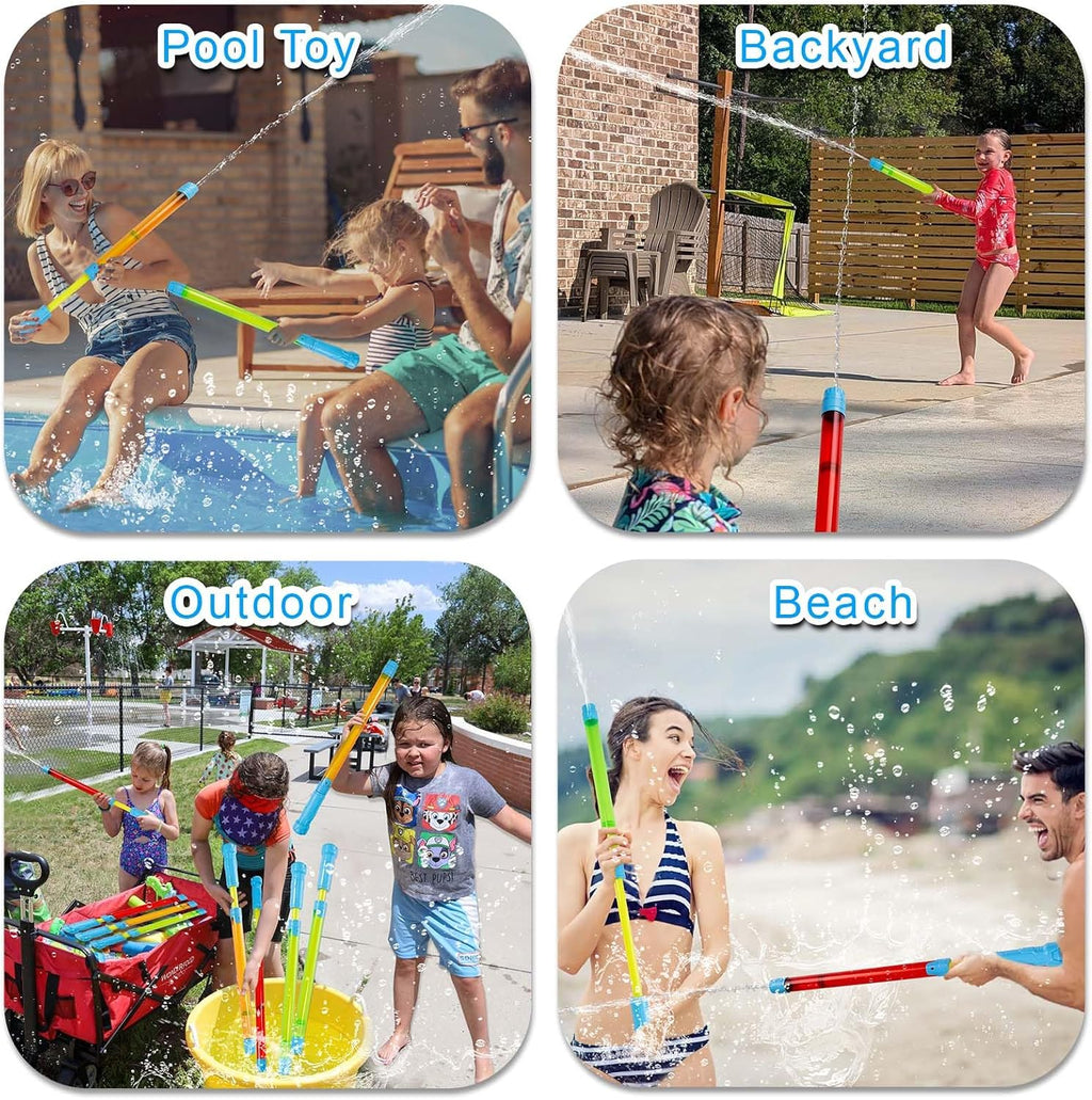 Water Guns for Kids - Water Pool Toys for Kids Ages 3-5, 4-8, 8-12 - Pool Games - Squirts Bulk Party Favors Outdoor