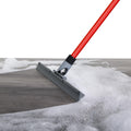 Heavy Duty Floor Squeegee for Concrete and Tile Floor - Silicone Squeegee Broom Floor Scrubber - Large Single Cast