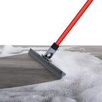 Heavy Duty Floor Squeegee for Concrete and Tile Floor - Silicone Squeegee Broom Floor Scrubber - Large Single Cast