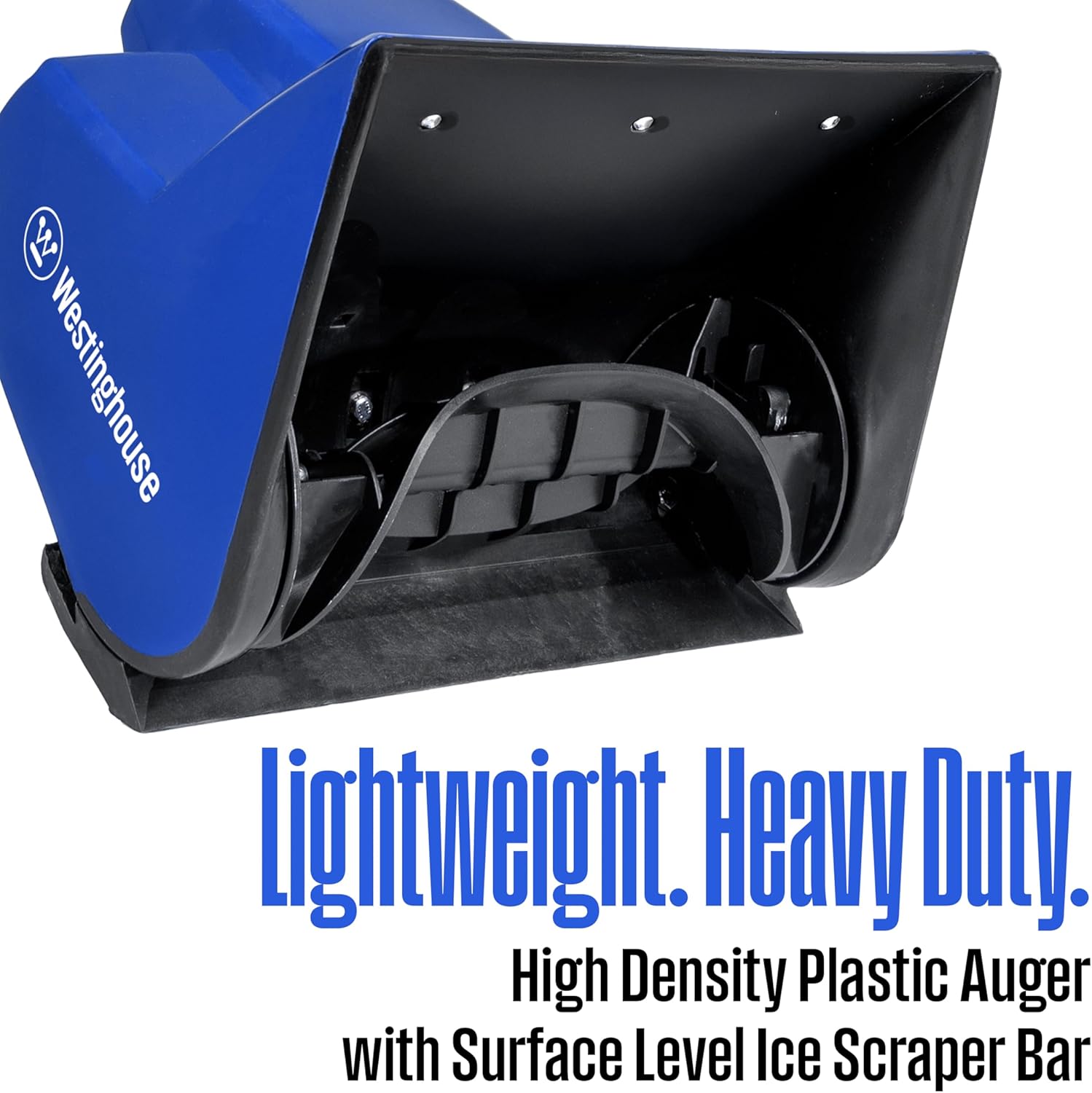 WSnow11S 24V Cordless Snow Shovel 11 Inch Kit, 24V 4Ah Battery, Fast Charger, Electric Snow Shovel with 20ft Throwing