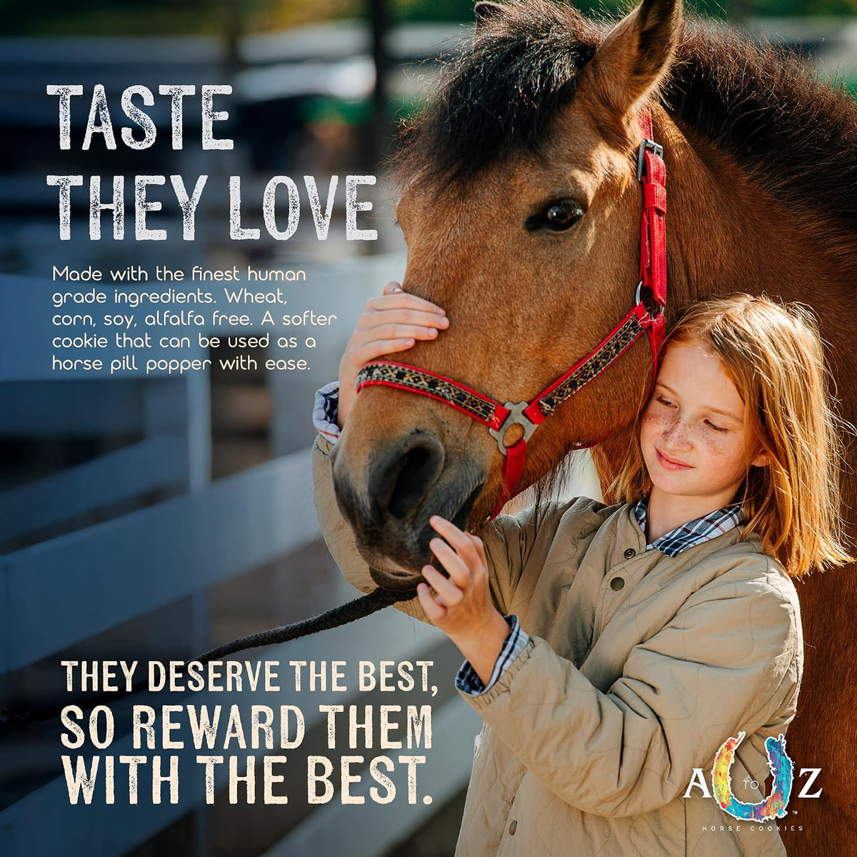Horse Treats, Blonde Bits of Health, Low Carb/Sugar, A Softer Cookie, Wheat, Corn, Soy & Alfalfa Free, Made with