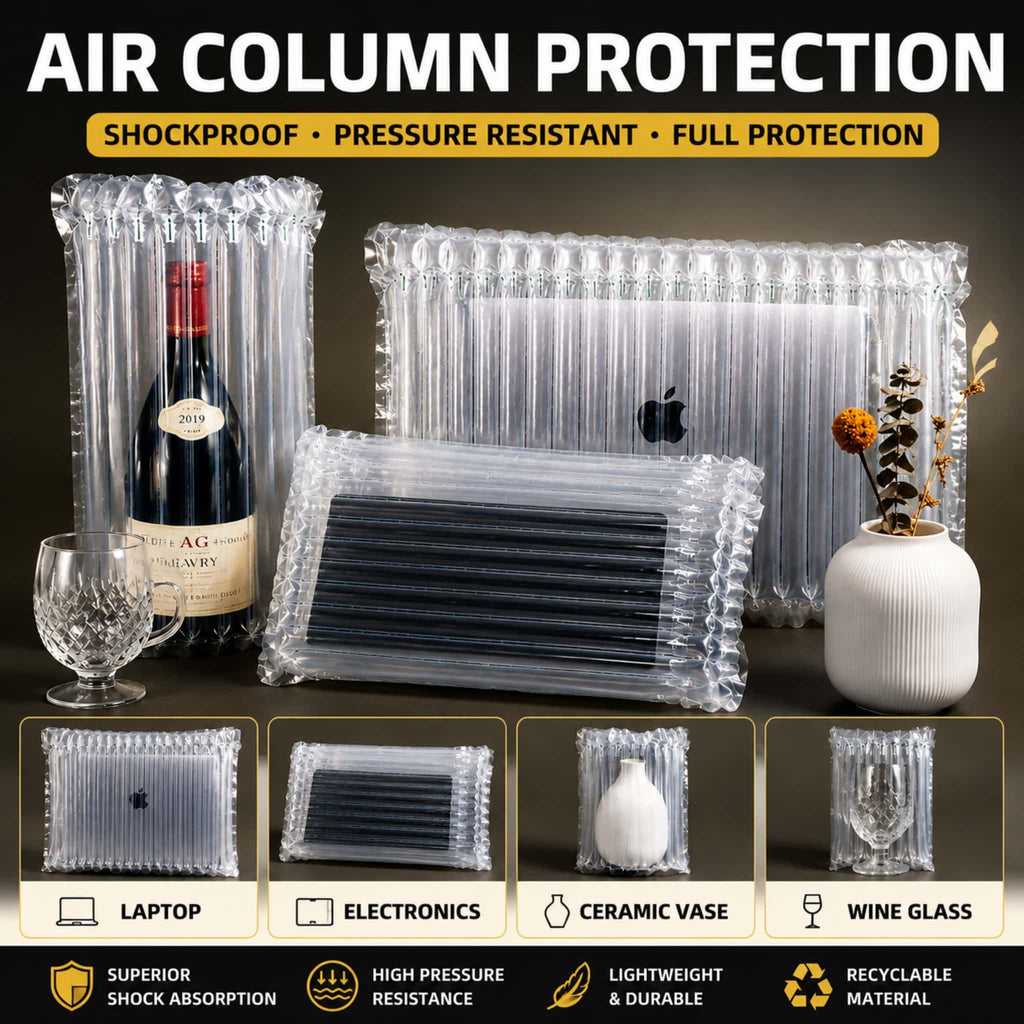 15.8" x 164' Large Bubble Cushioning wrap, Inflatable Air Column Shipping